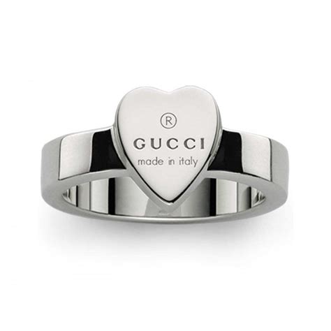 fake gucci heart ring|gucci trademark heart ring.